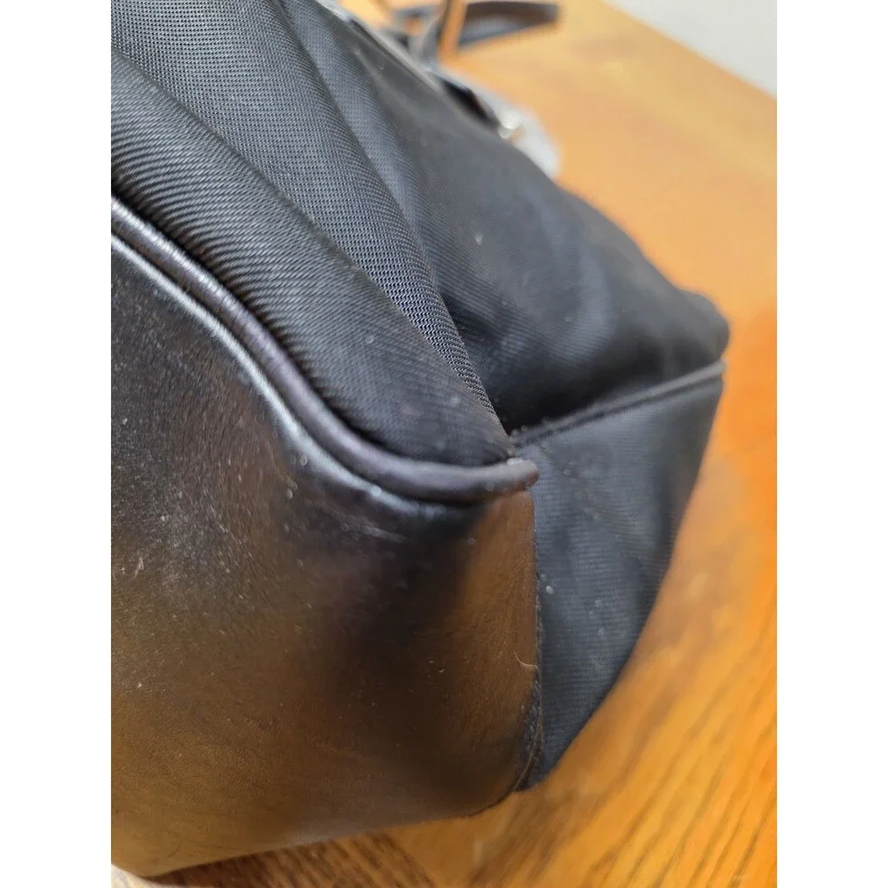Coach Vintage Black Nylon & Leather Tote 7434 Mercer 2001 Bag Laptop